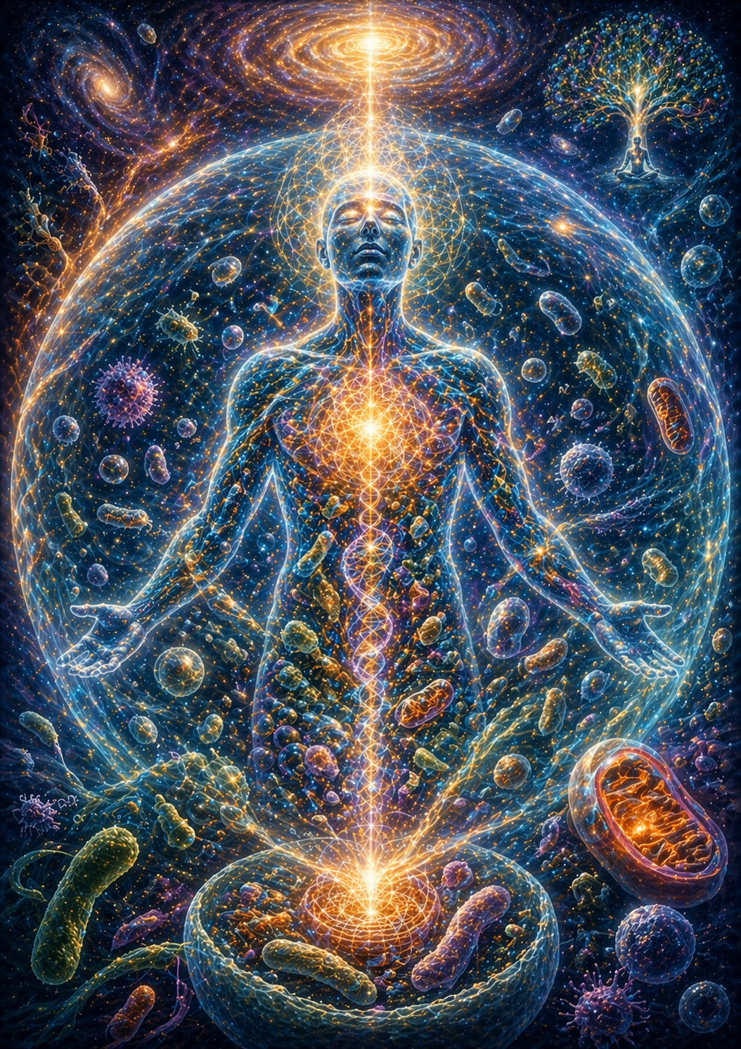 The body as living Aether — Pure Fluid